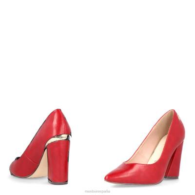 Menbur mujer carlo 204L5011 tacones altos rojo