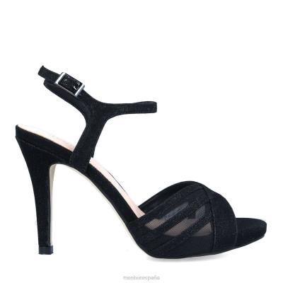 Menbur mujer carunchio 204L4121 tacones altos negro