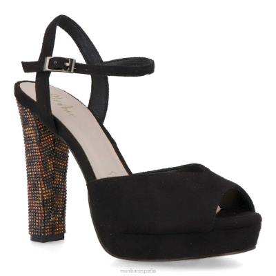 Menbur mujer caselli 204L1476 tacones altos negro