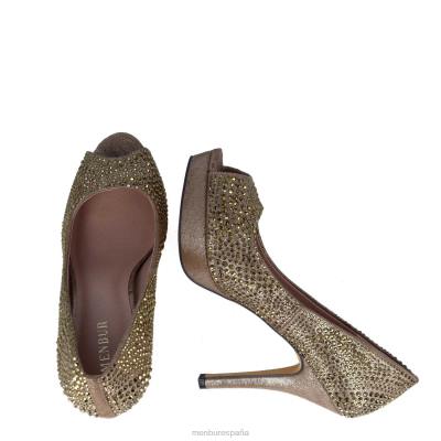 Menbur mujer cavallini 204L4113 tacones altos bronce