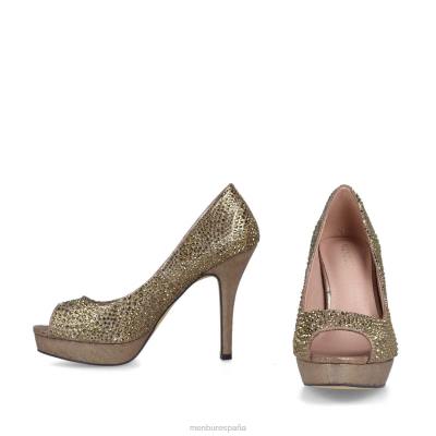 Menbur mujer cavallini 204L4113 tacones altos bronce