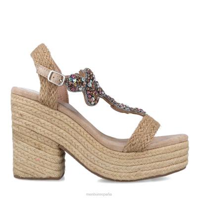 Menbur mujer cervo 204L5450 tacones altos beige