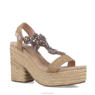 Menbur mujer cervo 204L5450 tacones altos beige