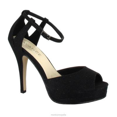 Menbur mujer chambonieres 204L4498 tacones altos negro