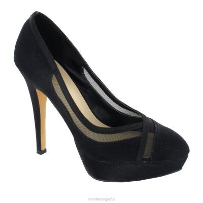 Menbur mujer chozas 204L1203 tacones altos negro