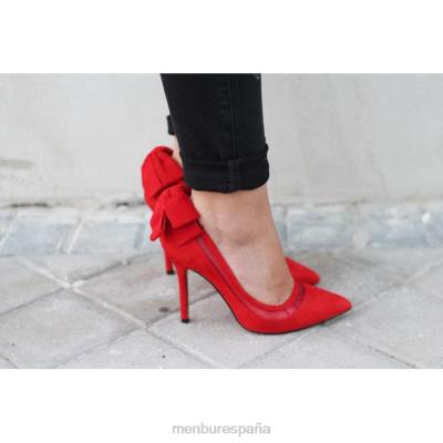 Menbur mujer clarín 204L5149 tacones altos rojo