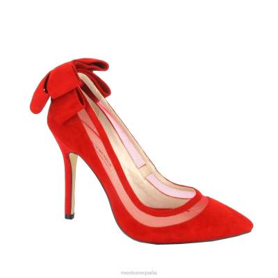 Menbur mujer clarín 204L5149 tacones altos rojo