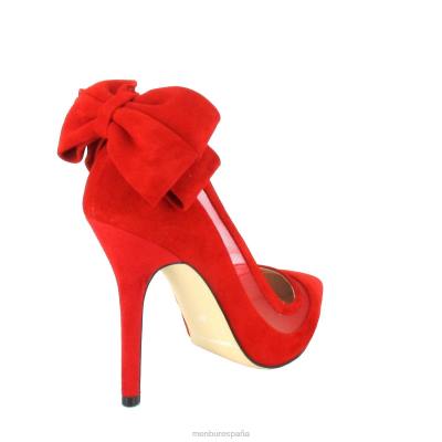 Menbur mujer clarín 204L5149 tacones altos rojo