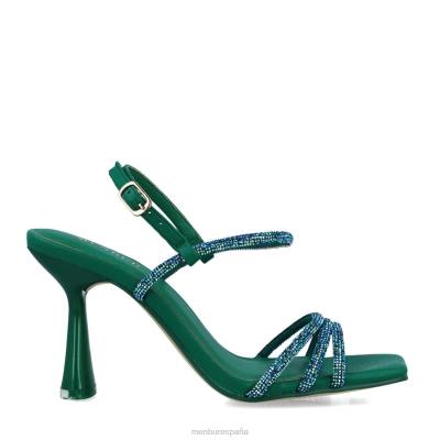 Menbur mujer clementia 204L1320 tacones altos verde