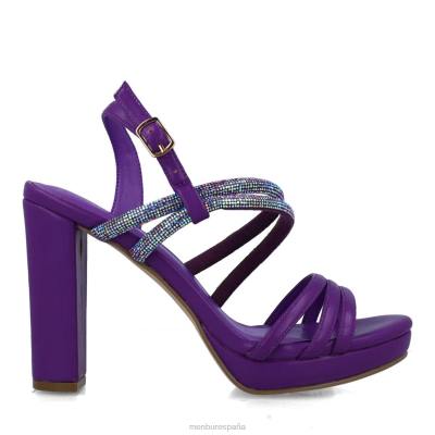 Menbur mujer clementia 204L5048 tacones altos Violeta