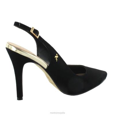 Menbur mujer cleome 204L4214 tacones altos negro