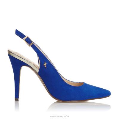 Menbur mujer cleome 204L4216 tacones altos azul medio