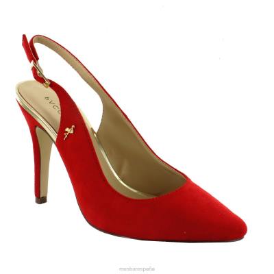 Menbur mujer cleome 204L4217 tacones altos rojo