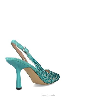 Menbur mujer clitunno 204L5113 tacones altos verde