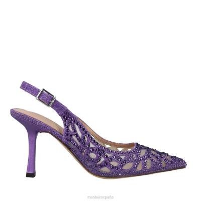 Menbur mujer clitunno 204L5114 tacones altos Violeta