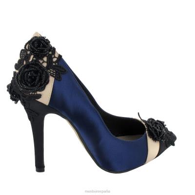 Menbur mujer colmenar 204L4757 tacones altos azul oscuro