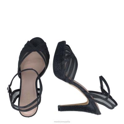 Menbur mujer cornalina 204L3846 tacones altos negro