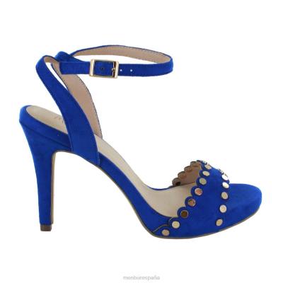 Menbur mujer cortesar 204L3921 tacones altos azul medio