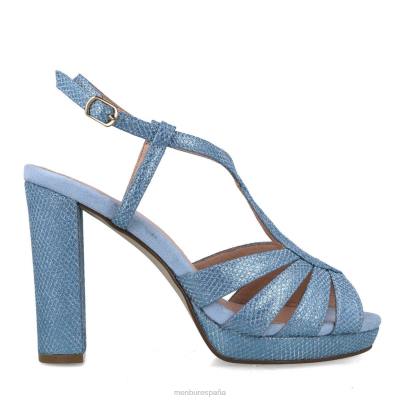 Menbur mujer creonte 204L4000 tacones altos azul claro