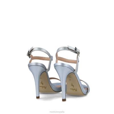 Menbur mujer creonte 204L4929 tacones altos plata