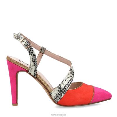 Menbur mujer cronos 204L1252 tacones altos coral