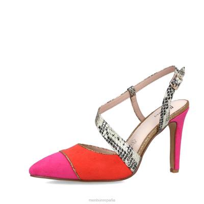 Menbur mujer cronos 204L1252 tacones altos coral