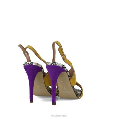 Menbur mujer cronos 204L4017 tacones altos amarillo