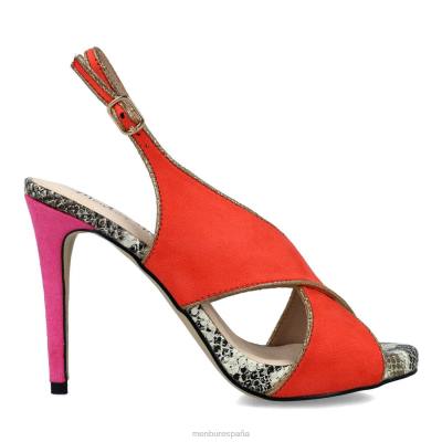 Menbur mujer cronos 204L850 tacones altos coral