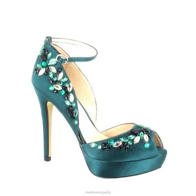 Menbur mujer d'olivet 204L4649 tacones altos verde