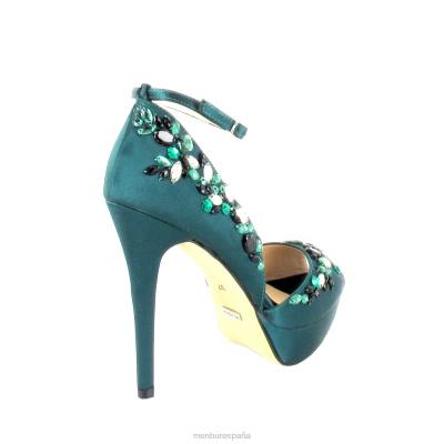 Menbur mujer d'olivet 204L4649 tacones altos verde