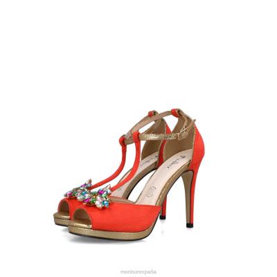 Menbur mujer damia 204L1264 tacones altos coral