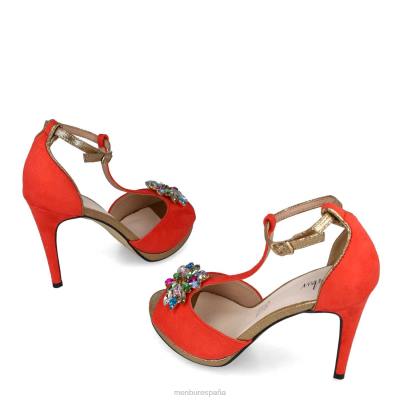 Menbur mujer damia 204L1264 tacones altos coral