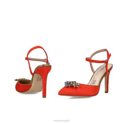 Menbur mujer damia 204L1282 tacones altos coral