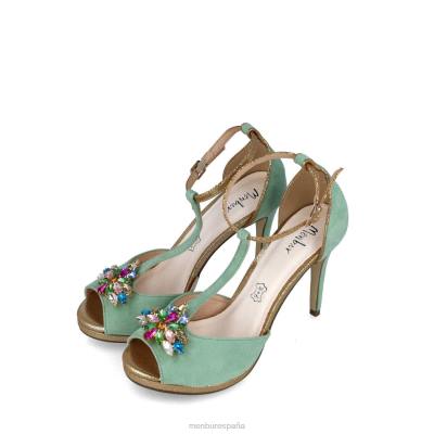 Menbur mujer damia 204L4940 tacones altos verde