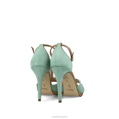 Menbur mujer damia 204L4940 tacones altos verde