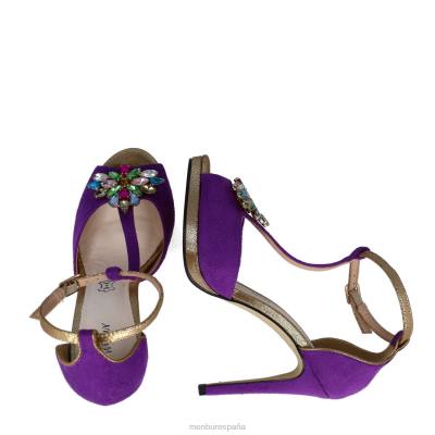 Menbur mujer damia 204L4941 tacones altos Violeta