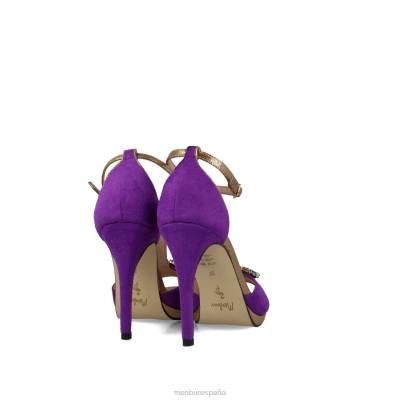 Menbur mujer damia 204L4941 tacones altos Violeta