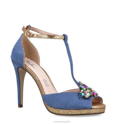 Menbur mujer damia 204L4942 tacones altos azul claro