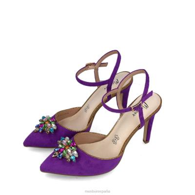 Menbur mujer damia 204L4982 tacones altos Violeta