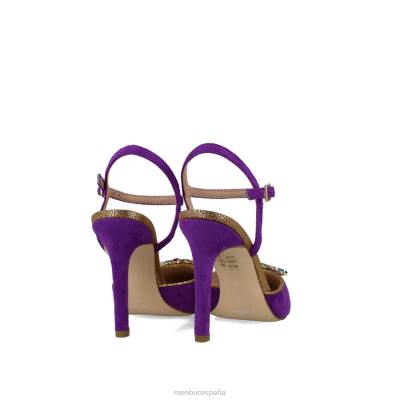 Menbur mujer damia 204L4982 tacones altos Violeta