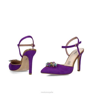 Menbur mujer damia 204L4982 tacones altos Violeta