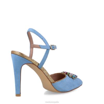 Menbur mujer damia 204L4983 tacones altos azul claro