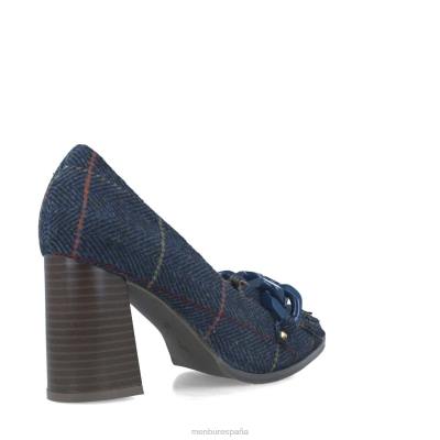 Menbur mujer danburita 204L4997 tacones altos azul oscuro