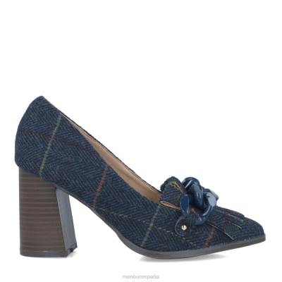 Menbur mujer danburita 204L4997 tacones altos azul oscuro