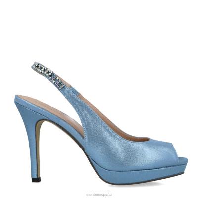 Menbur mujer delfino 204L3751 tacones altos azul claro