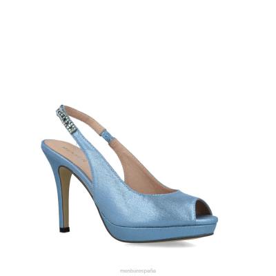 Menbur mujer delfino 204L3751 tacones altos azul claro