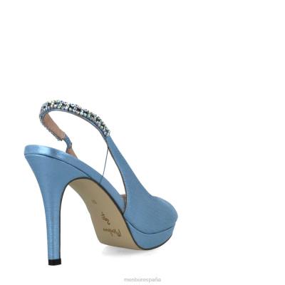 Menbur mujer delfino 204L3751 tacones altos azul claro