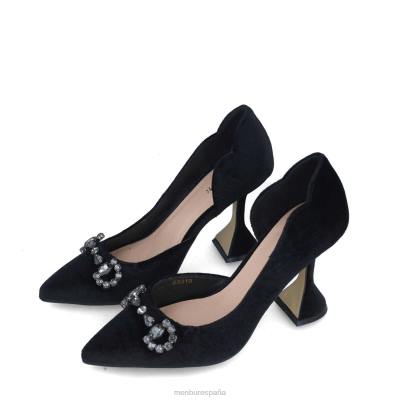 Menbur mujer diásporo 204L3914 tacones altos negro