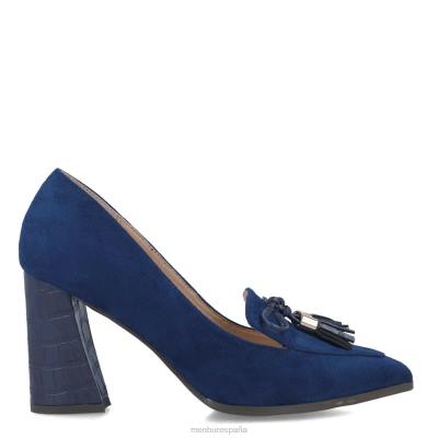 Menbur mujer diopsido 204L3780 tacones altos azul oscuro