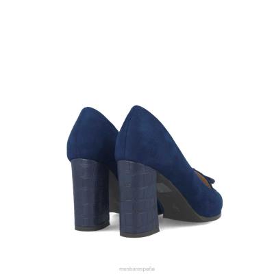 Menbur mujer diopsido 204L3780 tacones altos azul oscuro